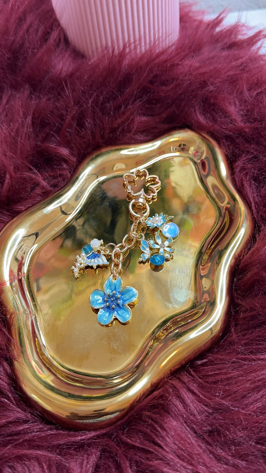 Floral Binder Charm